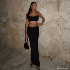 RAID Freddy Heeled Mule In Black