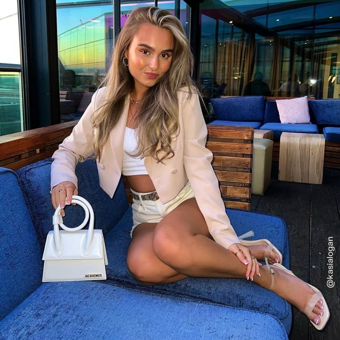 BEBO Arabella Perspex Sandal In Nude - Image 2