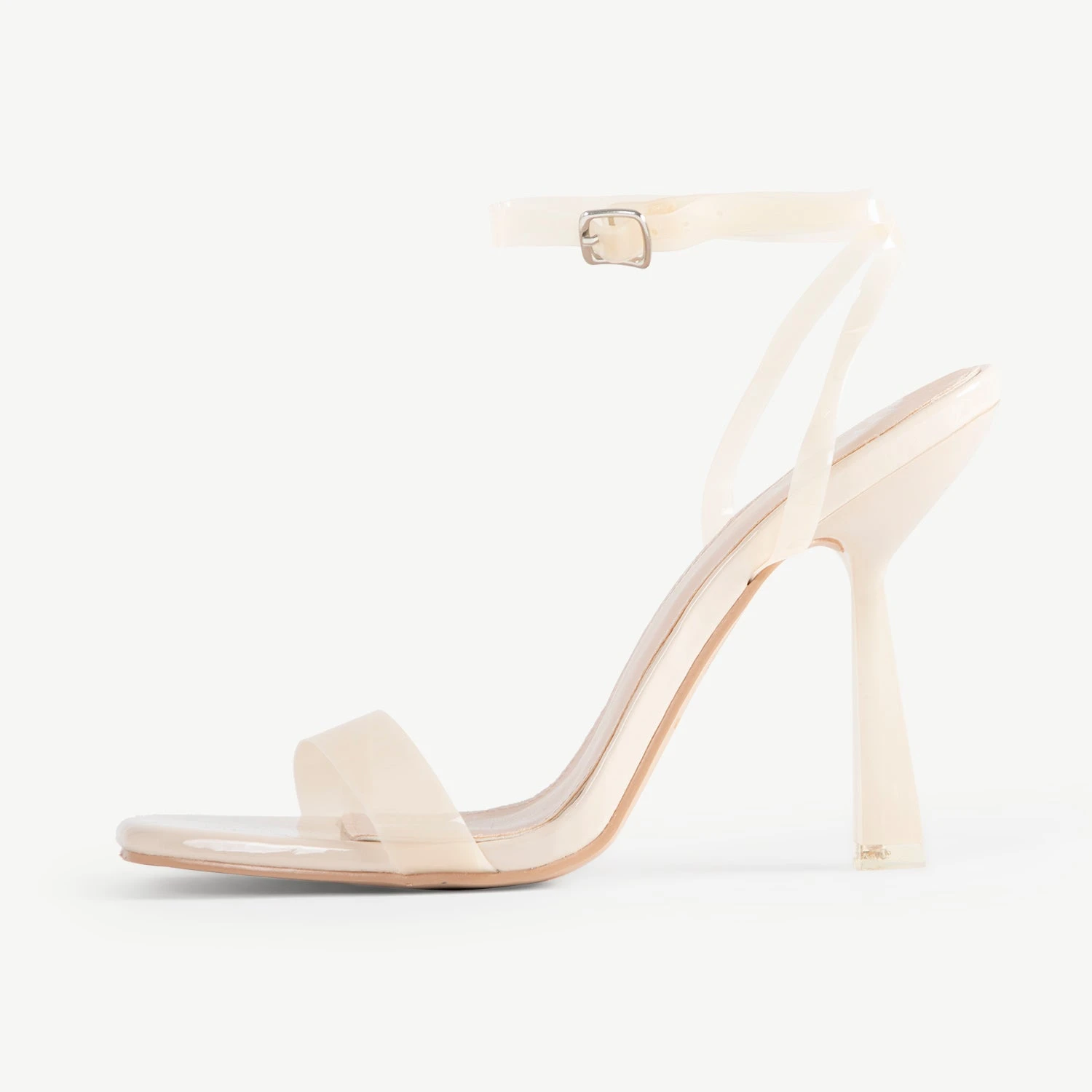 BEBO Arabella Perspex Sandal In Nude - Image 6