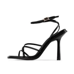 RAID Ayumi Square Toe Sandal In Black