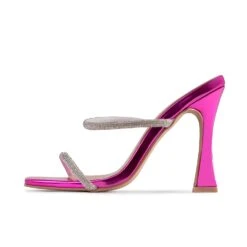 RAID Beulah Heeled Mule In Pink