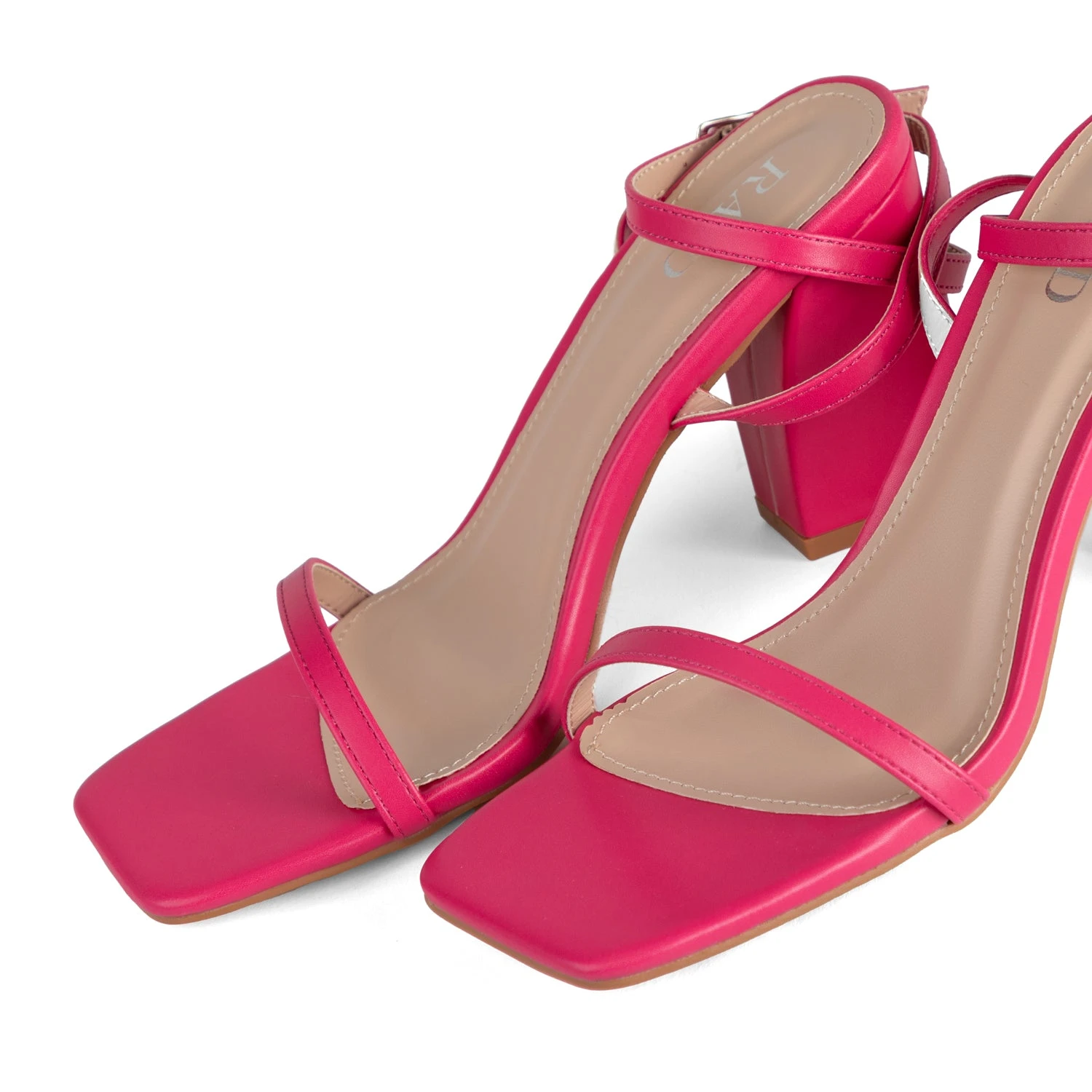 RAID Blaire Block Heels In Pink - Image 5
