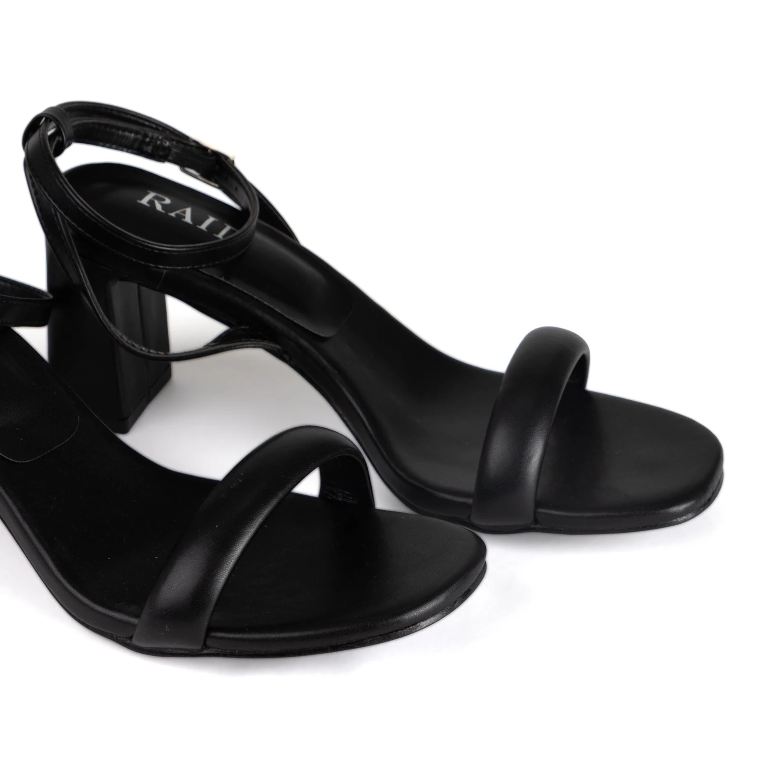 RAID Cossette Block Heeled Sandals In Black - Image 5