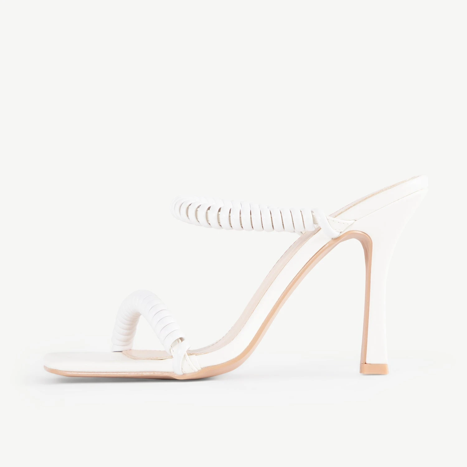 RAID Destined Strappy Heeled Mule In White - Image 5