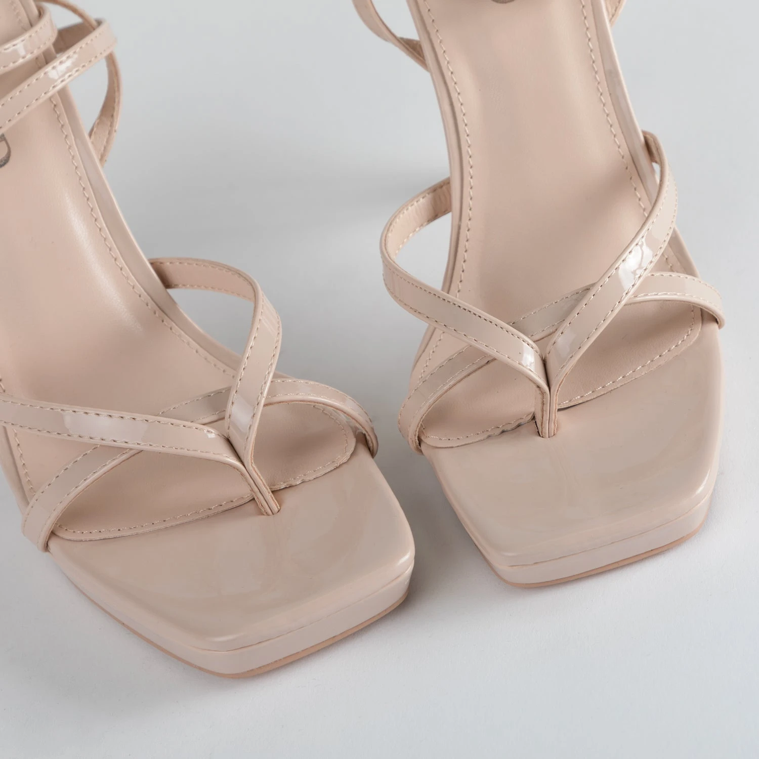 RAID Dimona Strappy Platform Heel In Nude - Image 5