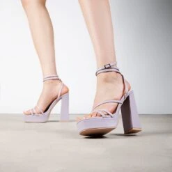 RAID Fia Platform Heel In Lilac