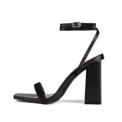 RAID Ginny Block Heels In Black
