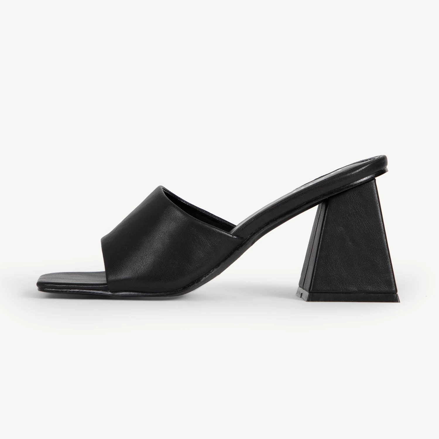 RAID Khloe Block Heeled Mule In Black - Image 5