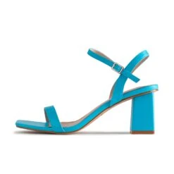 RAID Lilac Block Heeled Sandal In Blue