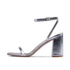 RAID Molika Block Heeled Sandal In Silver