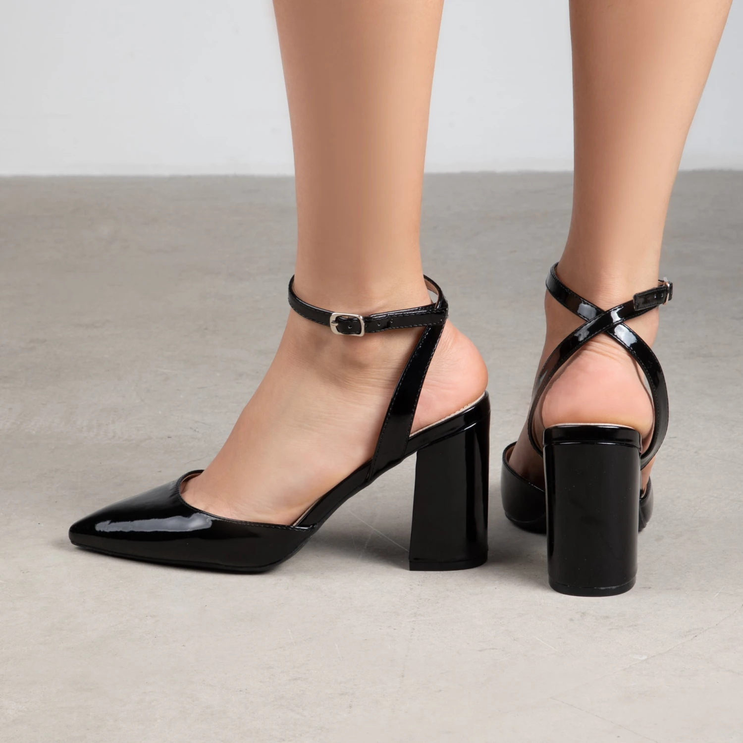 RAID Neima Block Heel Pumps In Black - Image 2