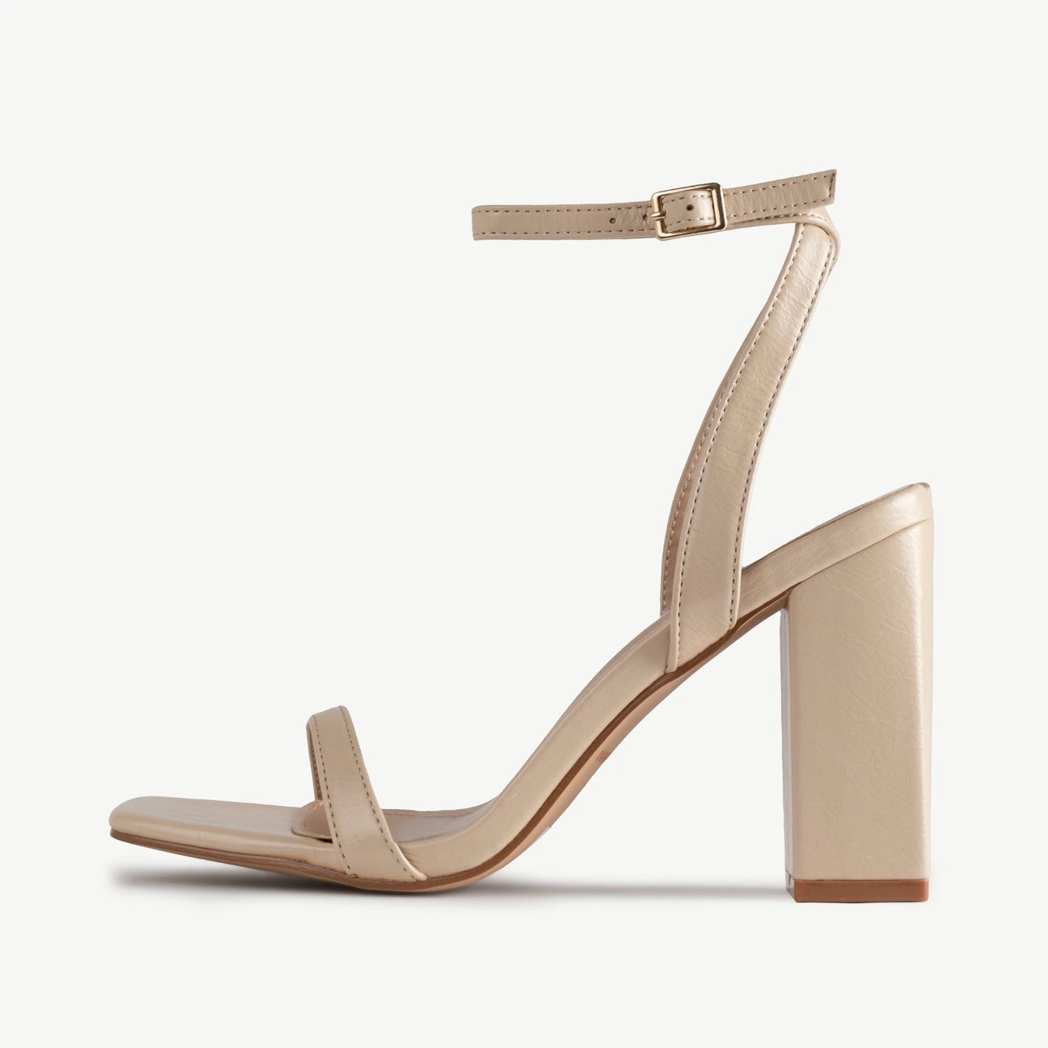 RAID Sabina Block Heeled Sandal In Nude - Image 6