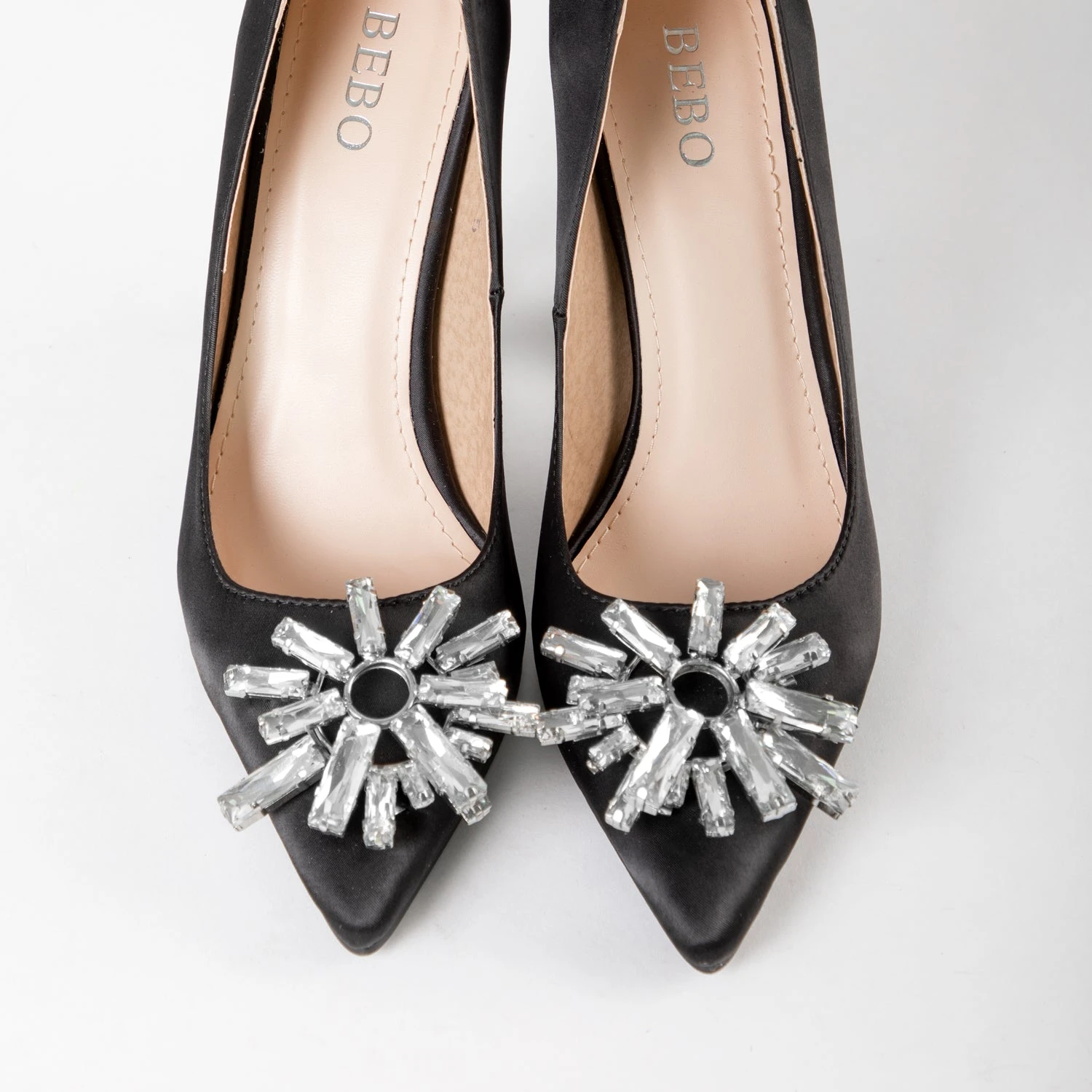 BEBO Savvy Court Heel In Black - Image 4