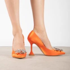 BEBO Savvy Court Heel In Orange
