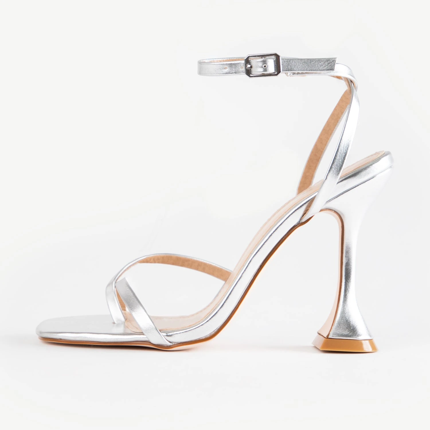 BEBO Trevia Sandal In Silver - Image 7