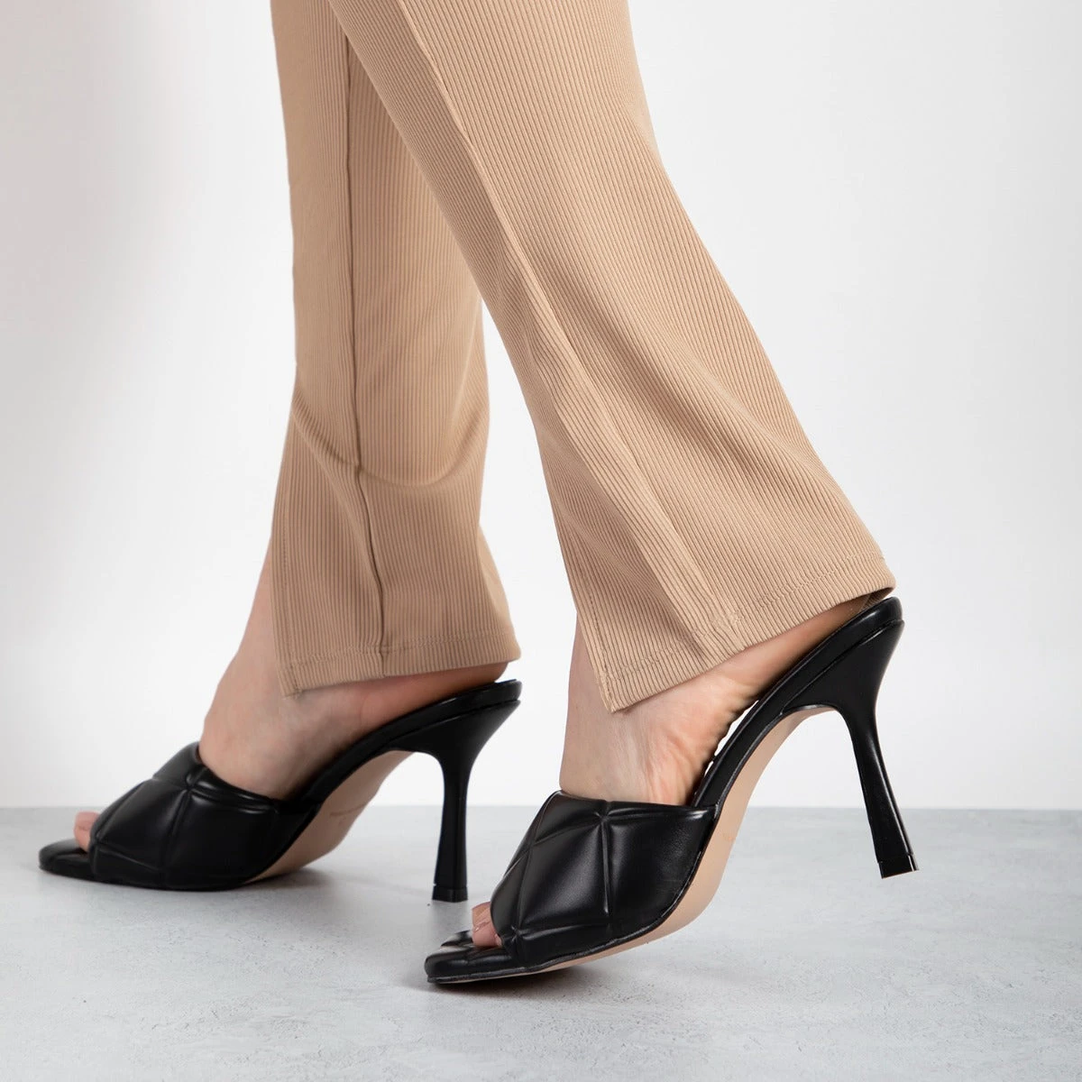 RAID Magick Heeled Mule In Black - Image 3