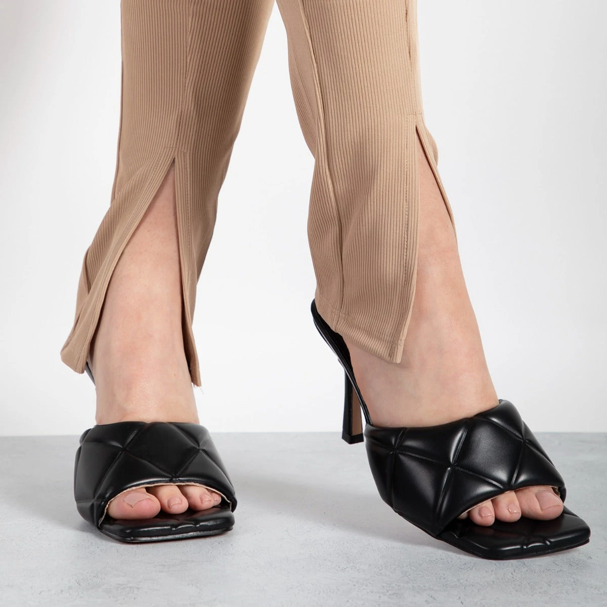 RAID Magick Heeled Mule In Black - Image 2