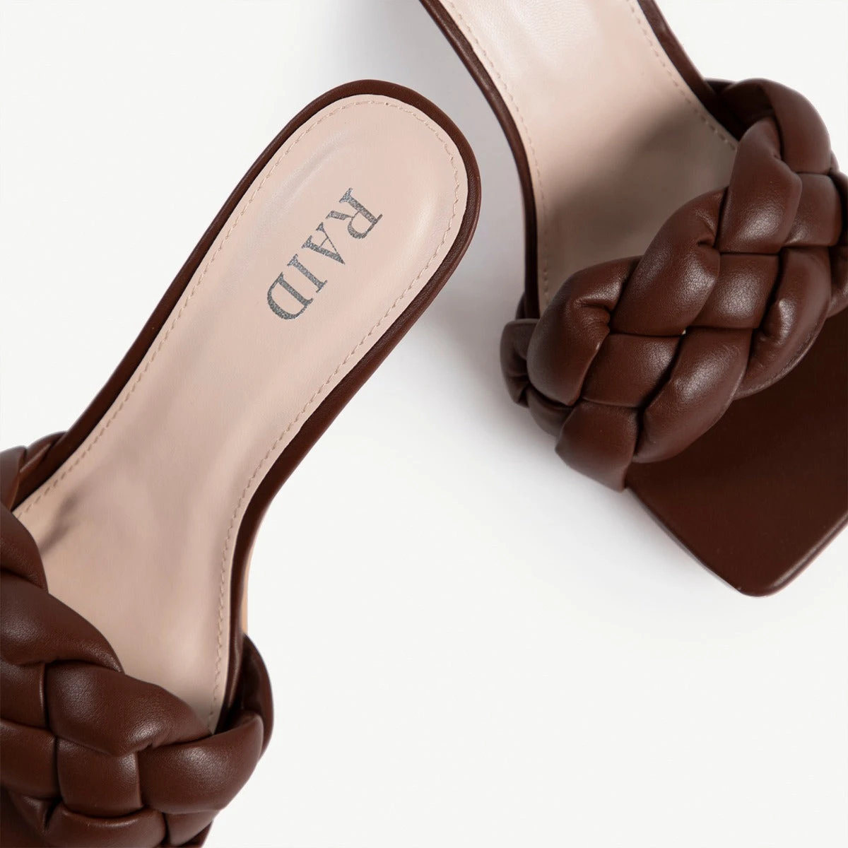 RAID Sandra Padded Mule In Brown - Image 7