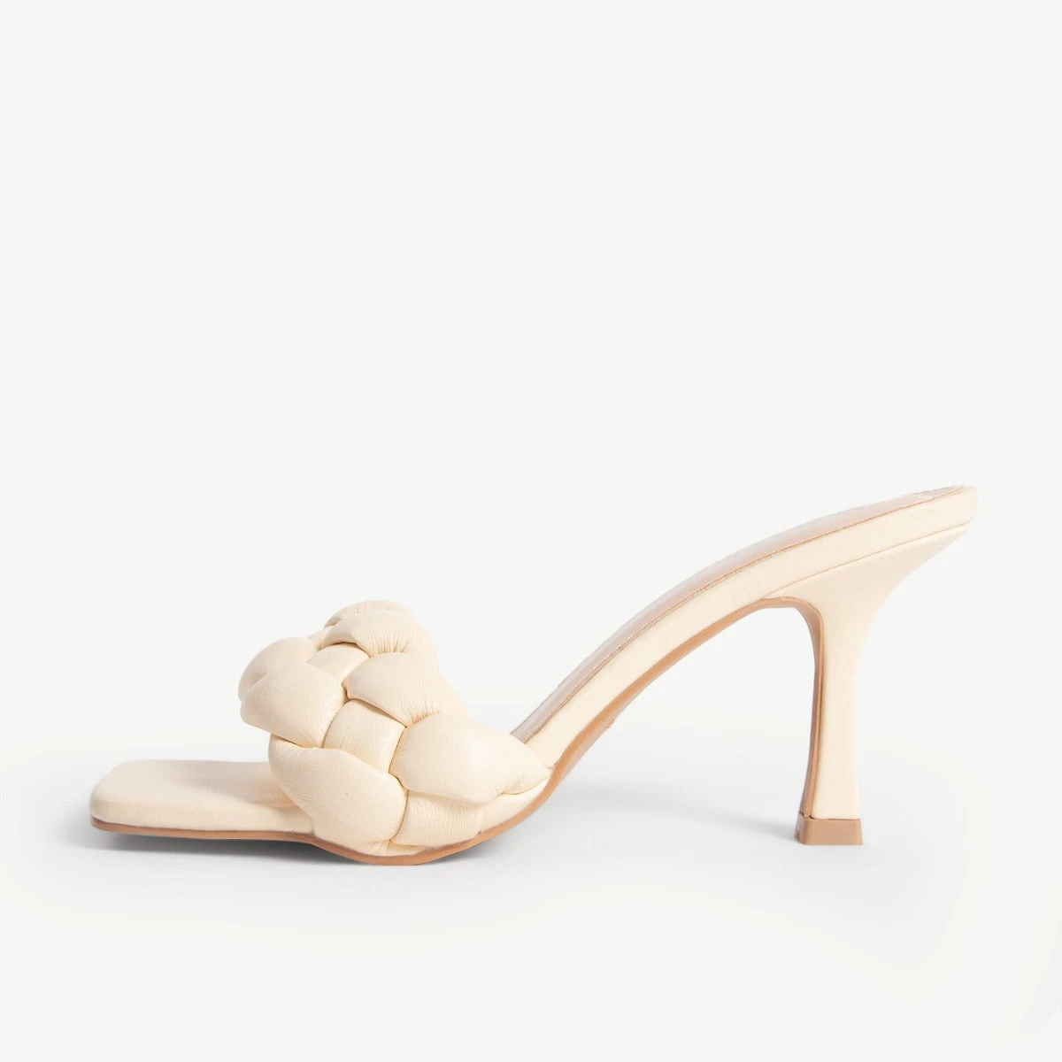 RAID Sandra Padded Mule In Butter Yellow